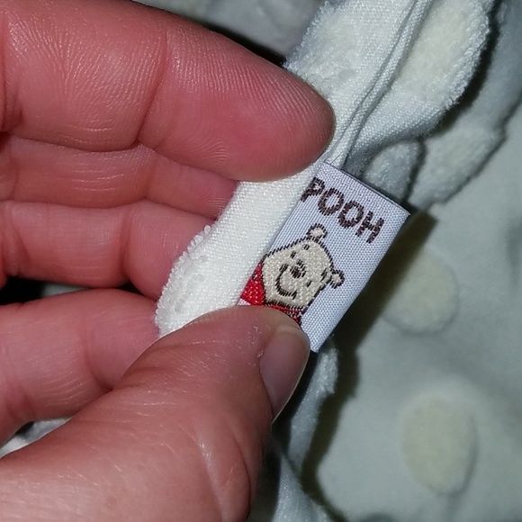 Piglet Butterfly Hooded Jacket Top Baby Girl 12 Months Cream Pink Walt Disney - Picture 7 of 7